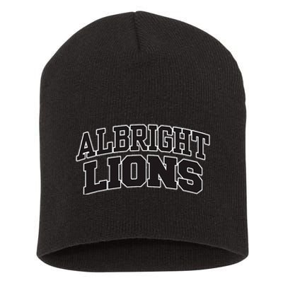 Albright College Arch Short Acrylic Beanie