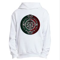 Aztec Calendar Azteca Sun Stone Mexico Flag Urban Pullover Hoodie