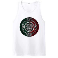 Aztec Calendar Azteca Sun Stone Mexico Flag PosiCharge Competitor Tank