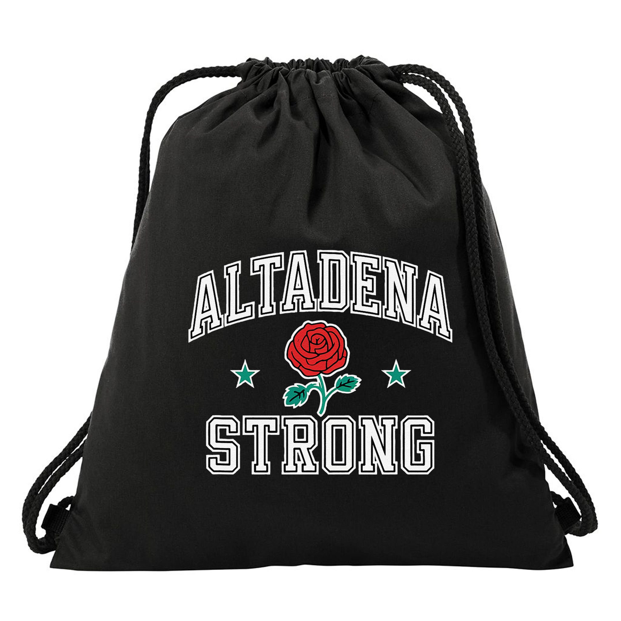 Altadena California Altadena Strong Gifts Drawstring Bag