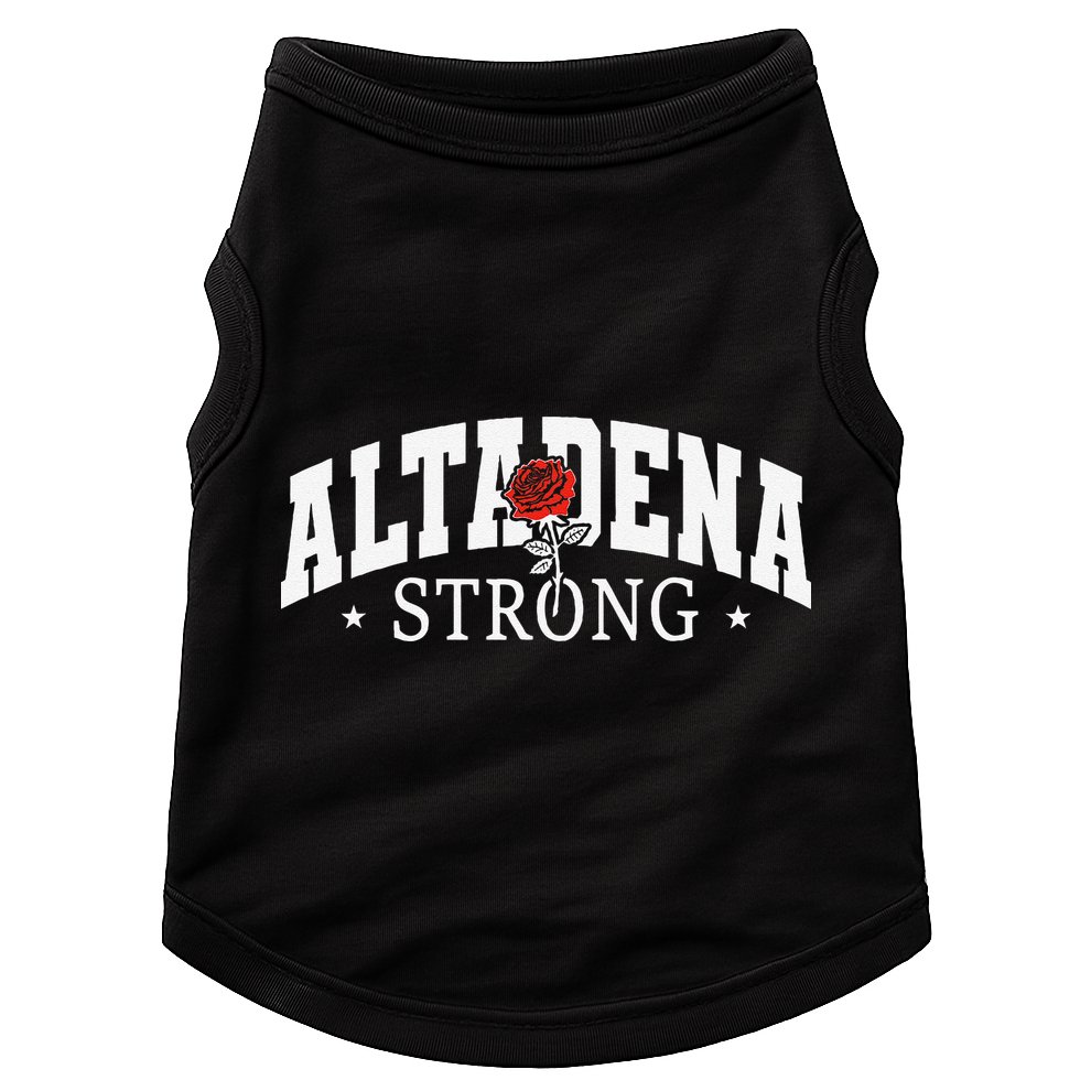 Altadena California Altadena Strong Gift Doggie Tank