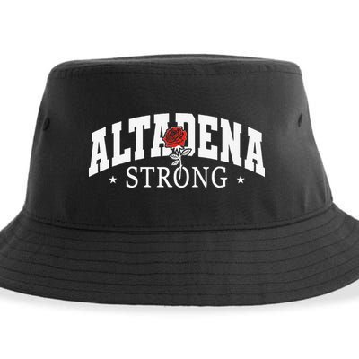 Altadena California Altadena Strong Gift Sustainable Bucket Hat