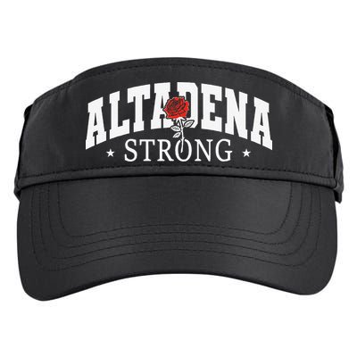 Altadena California Altadena Strong Gift Adult Drive Performance Visor