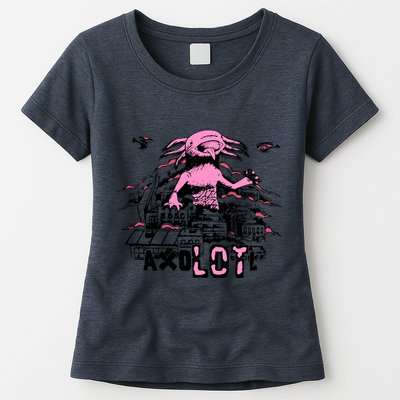 Axolotl Cute Womens T-Shirt