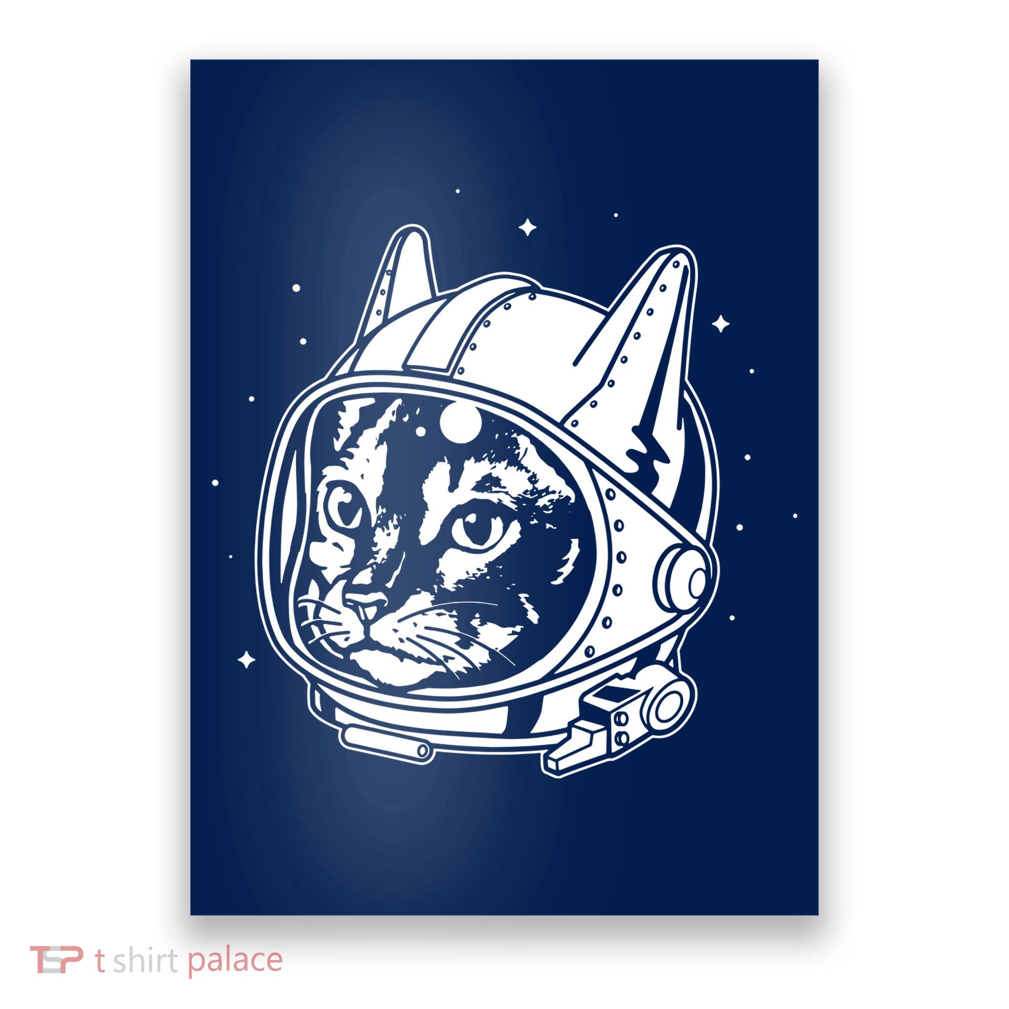 Astro Cat Poster