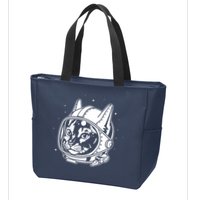Astro Cat Zip Tote Bag