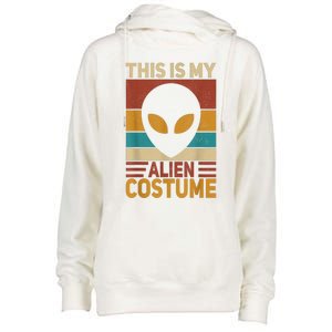 Alien Costume Alien Outfit Men Women Teen Alien Womens Funnel Neck Pullover Hood