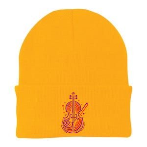 Artistic Cello Knit Cap Winter Beanie