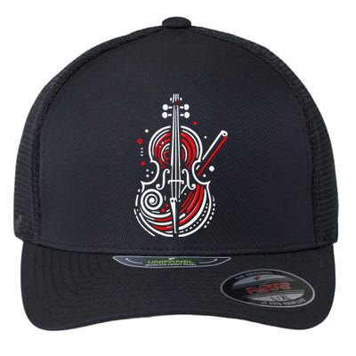 Artistic Cello Flexfit Unipanel Trucker Cap