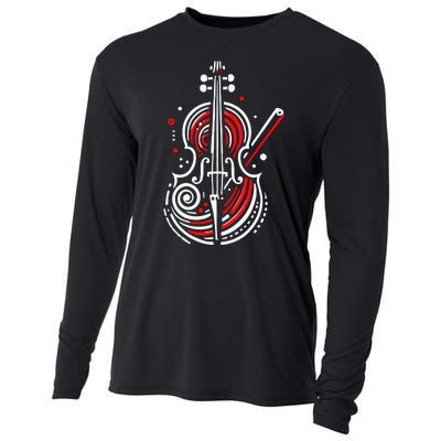 Artistic Cello Cooling Performance Long Sleeve Crew