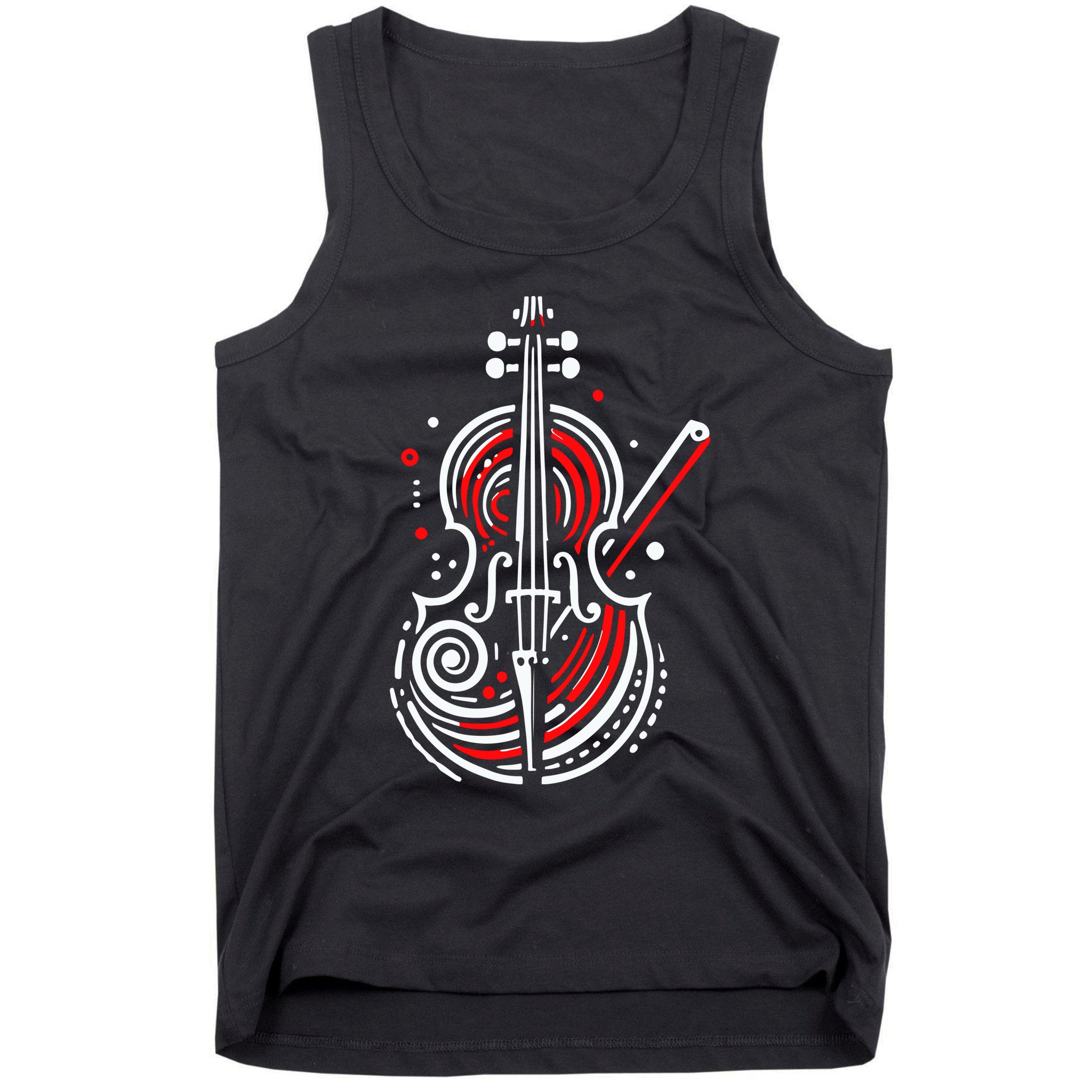 Artistic Cello Tank Top
