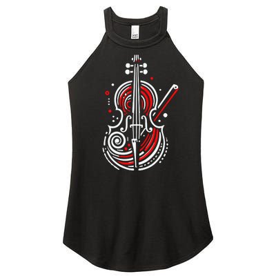 Artistic Cello Women’s Perfect Tri Rocker Tank