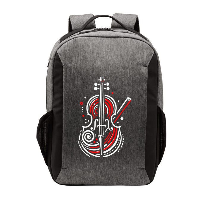 Artistic Cello Vector Backpack