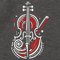 Artistic Cello Vector Backpack