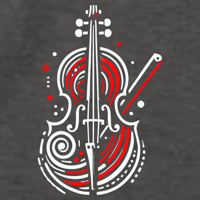 Artistic Cello Vector Backpack