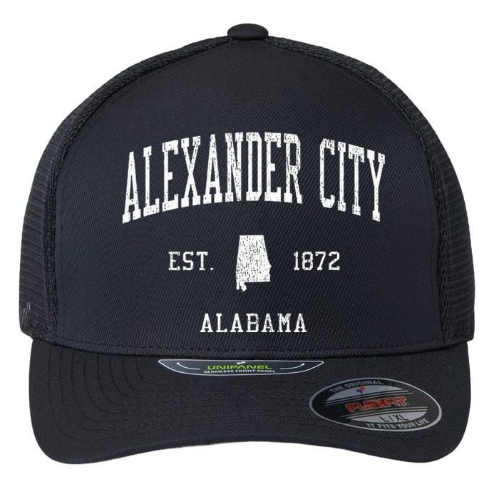 Alexander City Al Vintage Athletic Sports Js01 Flexfit Unipanel Trucker Cap