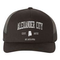 Alexander City Al Vintage Athletic Sports Js01 Yupoong Adult 5-Panel Trucker Hat