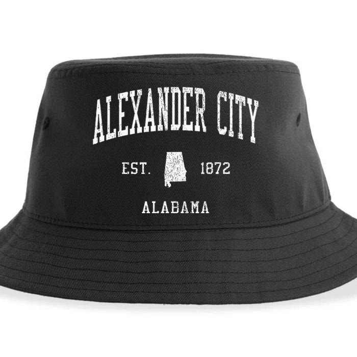 Alexander City Al Vintage Athletic Sports Js01 Sustainable Bucket Hat