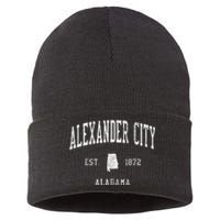 Alexander City Al Vintage Athletic Sports Js01 Sustainable Knit Beanie