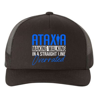 Ataxia Cerebellar Ataxia Yupoong Adult 5-Panel Trucker Hat