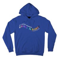 All Cancers Awareness All Cancer Matters Cancer Ribbons Gift Hoodie