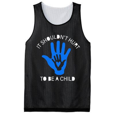 April Child Abuse Prevention Month Stand Up For Children Mesh Reversible Basketball Jersey Tank