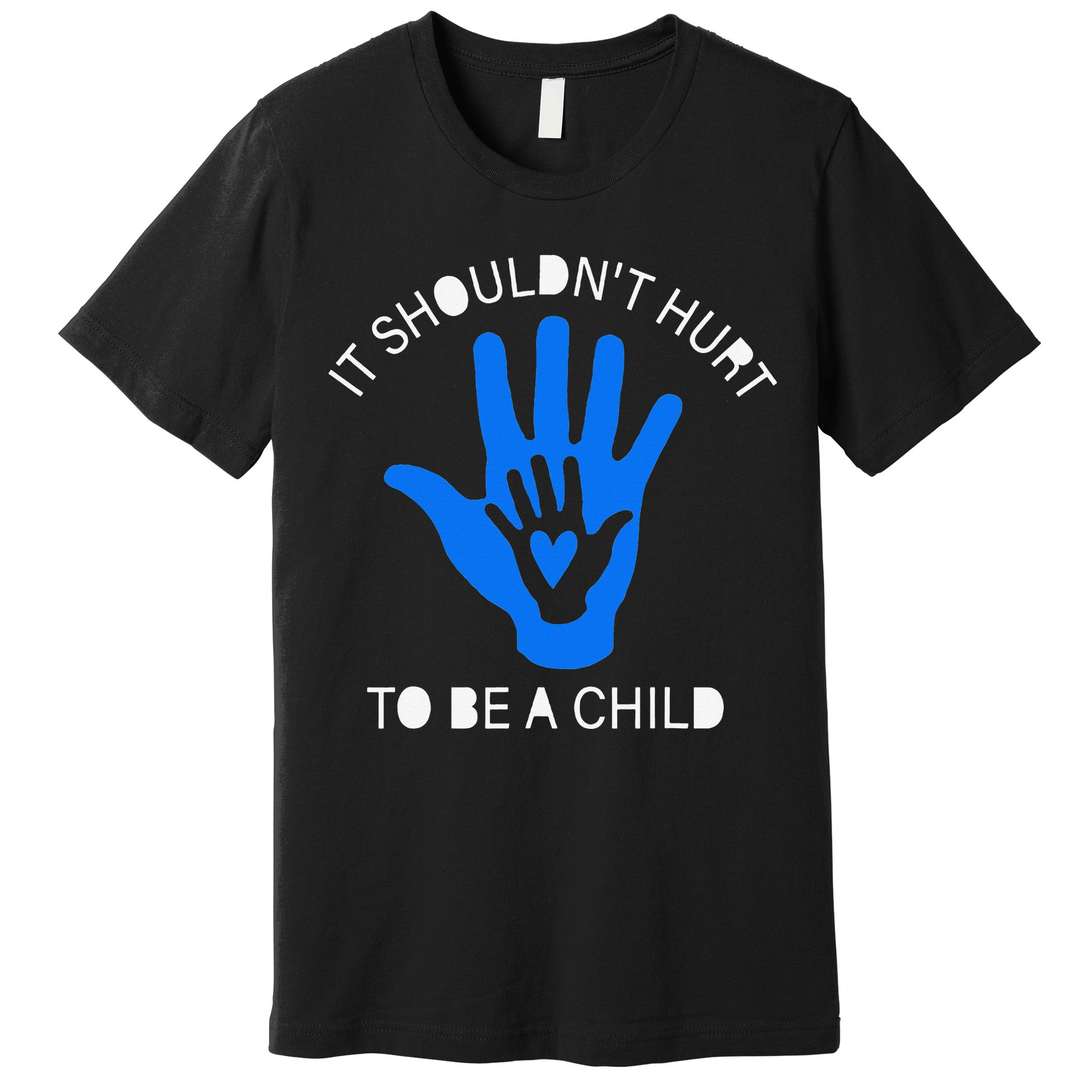 April Child Abuse Prevention Month Stand Up For Children Premium T-Shirt