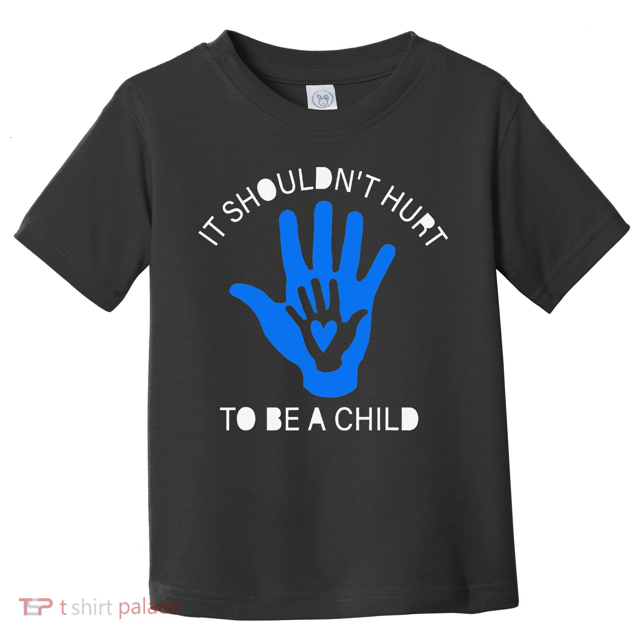 April Child Abuse Prevention Month Stand Up For Children Toddler T-Shirt