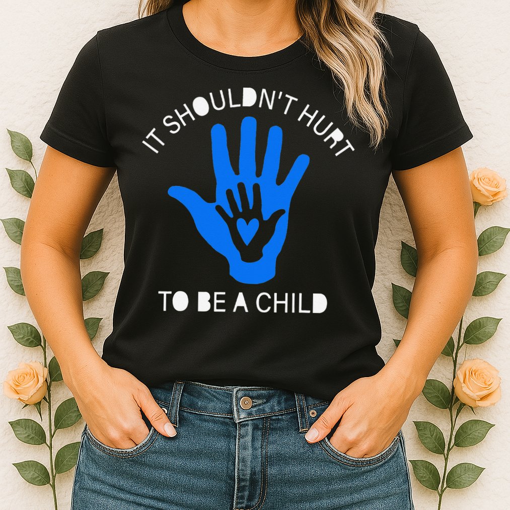 April Child Abuse Prevention Month Stand Up For Children Womens T-Shirt