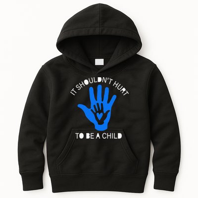 April Child Abuse Prevention Month Stand Up For Children Kids Hoodie
