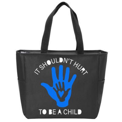 April Child Abuse Prevention Month Stand Up For Children Zip Tote Bag