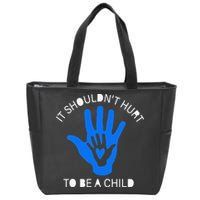 April Child Abuse Prevention Month Stand Up For Children Zip Tote Bag