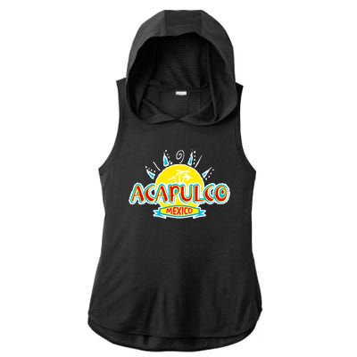 Acapulco Ladies PosiCharge Tri-Blend Wicking Draft Hoodie Tank