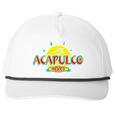 Acapulco Snapback Five-Panel Rope Hat