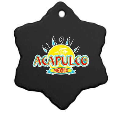 Acapulco Ceramic Star Ornament