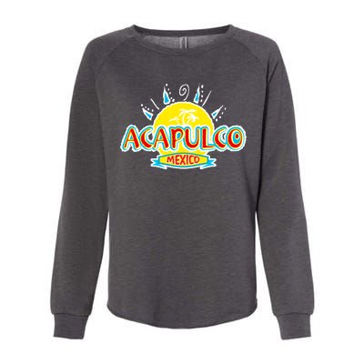 Acapulco Womens California Wash Sweatshirt