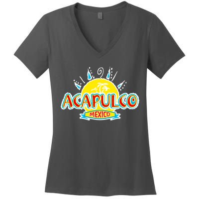 Acapulco Women's V-Neck T-Shirt