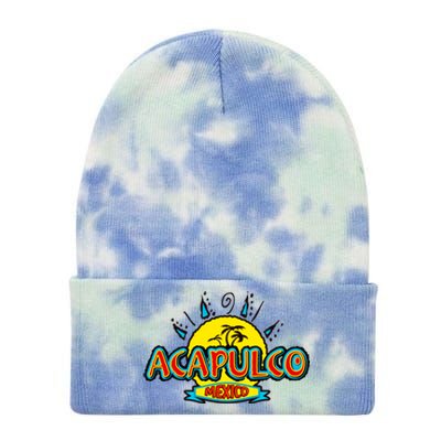 Acapulco Tie Dye 12in Knit Beanie