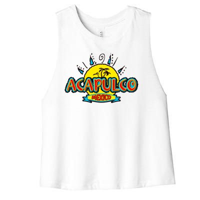 Acapulco Women's Racerback Cropped Tank