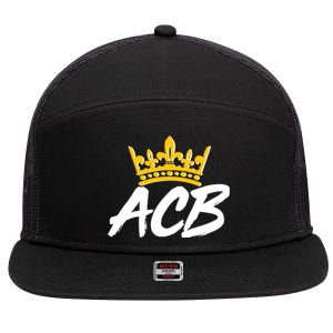 ACB Crown Amy Coney Barrett  7 Panel Mesh Trucker Snapback Hat