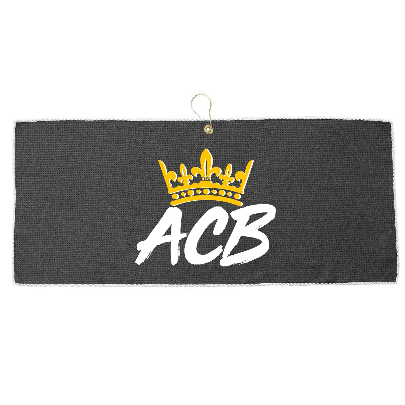 ACB Crown Amy Coney Barrett  Large Microfiber Waffle Golf Towel