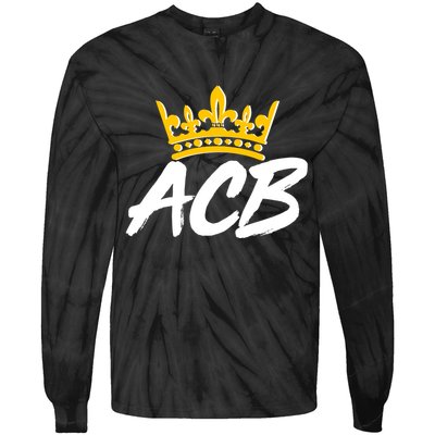 ACB Crown Amy Coney Barrett  Tie-Dye Long Sleeve Shirt