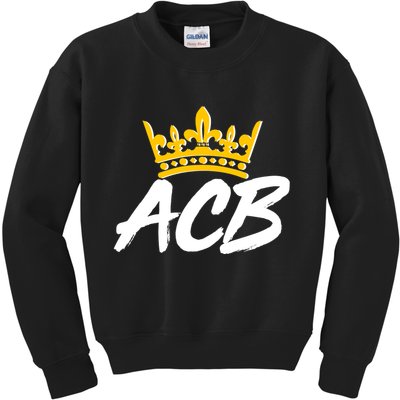 ACB Crown Amy Coney Barrett  Kids Sweatshirt