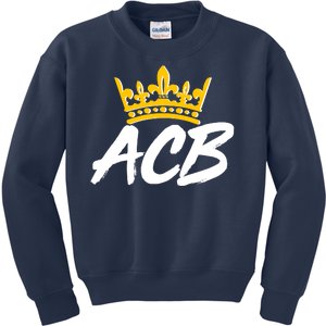 ACB Crown Amy Coney Barrett  Kids Sweatshirt