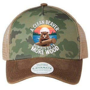 A Clean Beaver Always Gets More Wood Legacy Tie Dye Trucker Hat