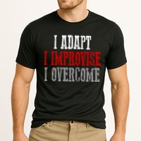 Awesome Confident Bold I Adapt I Improvise I Overcome Gift Cooling Performance Crew T-Shirt