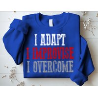 Awesome Confident Bold I Adapt I Improvise I Overcome Gift Sweatshirt