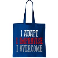 Awesome Confident Bold I Adapt I Improvise I Overcome Gift Bag