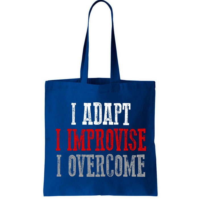 Awesome Confident Bold I Adapt I Improvise I Overcome Gift Bag