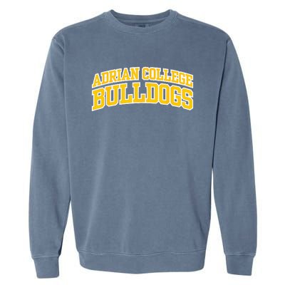 Adrian College Bulldogs Garment-Dyed Sweatshirt